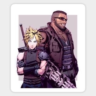 Cloud and Barret Magnet